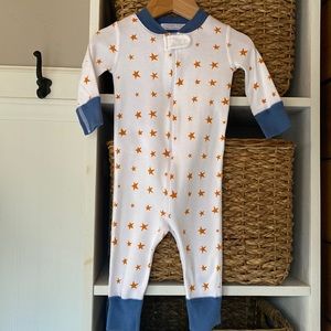 Hanna Andersson x Serena &  Lily Star Print Onesie 6-9 Months